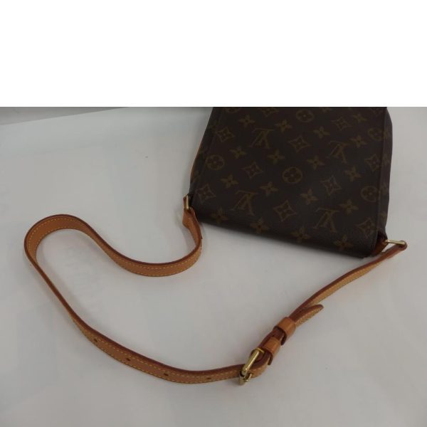 54151 3 Louis Vuitton Musette Salsa Monogram Shoulder Bag Brown