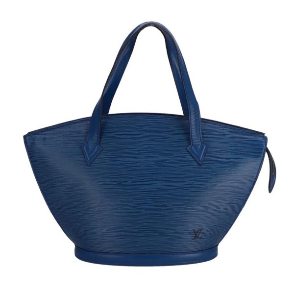 54188 1 Louis Vuitton Saint Jacques Epi Shoulder Bag Toledo Blue