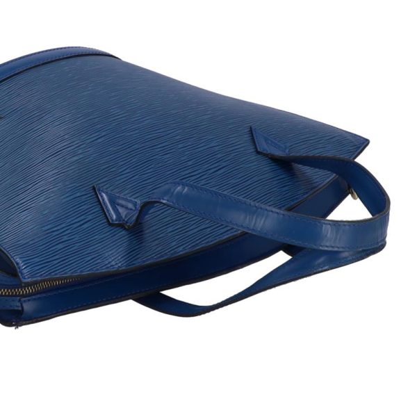 54188 3 Louis Vuitton Saint Jacques Epi Shoulder Bag Toledo Blue