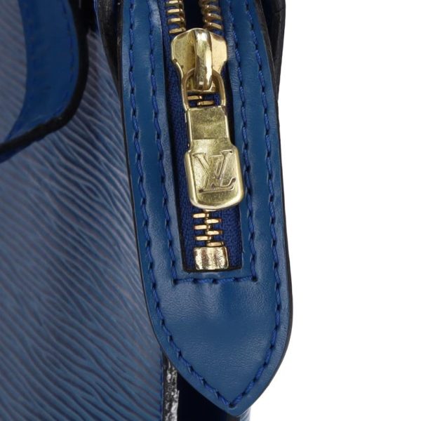 54188 7 Louis Vuitton Saint Jacques Epi Shoulder Bag Toledo Blue