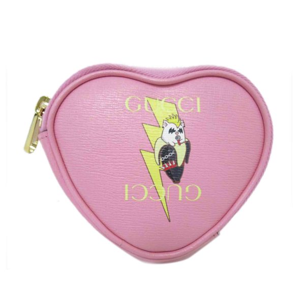 54218 1 Gucci Heart shaped Coin Case