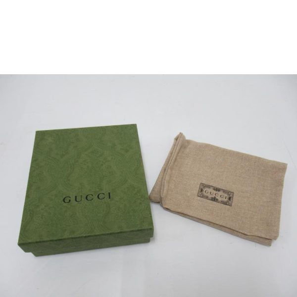 54225 6 Gucci Coin Case Heart Shaped Brown