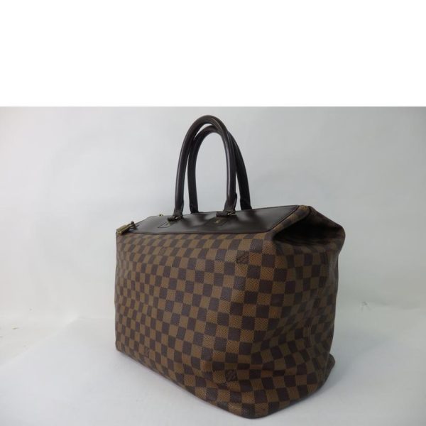 54256 3 Louis Vuitton Greenwich PM Damier Handbag Brown