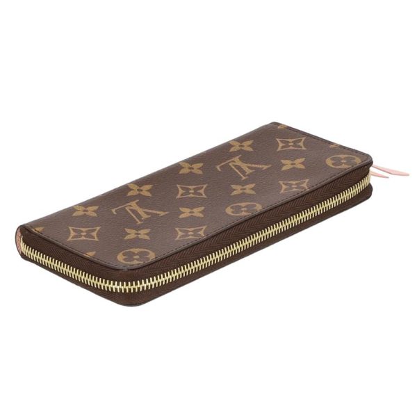 54300 4 Louis Vuitton Monogram Portefeuille Clutch Bag Brown