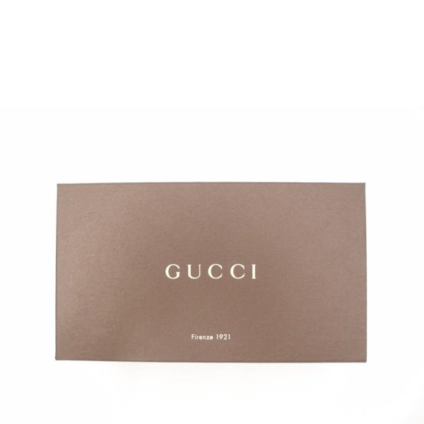 54302 8 Gucci Interlocking G W Hook Long Wallet Black