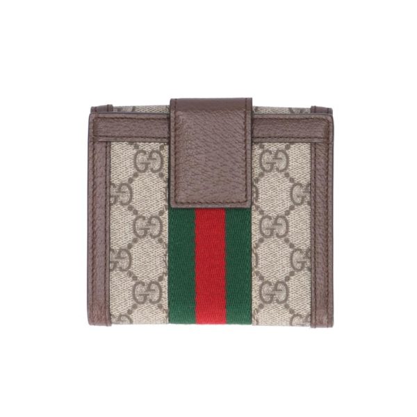 54347 2 Gucci Ophidia French Flap Wallet