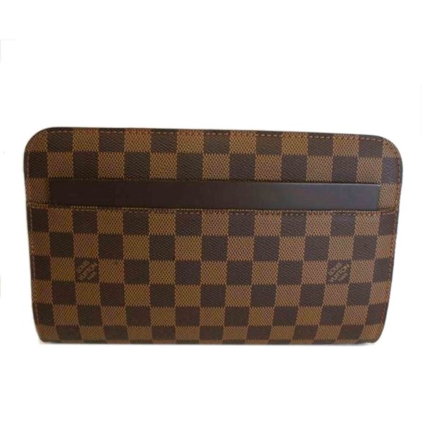 54355 1 Louis Vuitton Saint Louis Shoulder Bag Damier Ebene