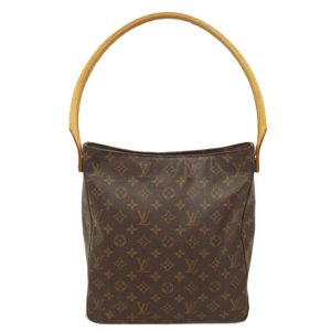 54364 1 Louis Vuitton Baggy PM Monogram Denim Shoulder Bag Blue