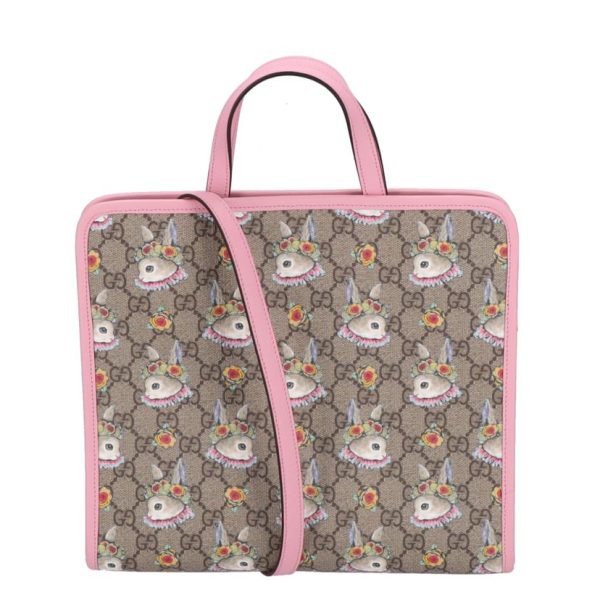 54379 1 GUCCI Childrens Higuchi Yuko 2Way Tote Bag Pink