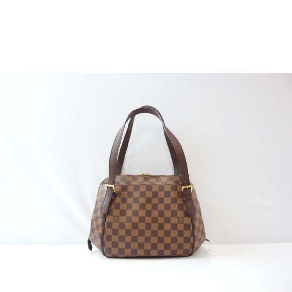 54419 2 Louis Vuitton Belem MM Bag Damier