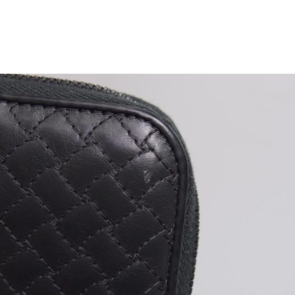 54453 7 Bottega Veneta Intrecciato Round Zipper