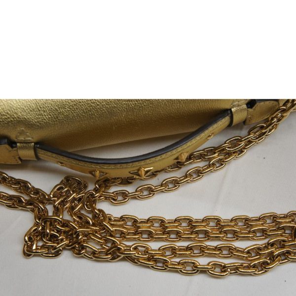 54491 4 Louis Vuitton Very Bag Chain Shoulder Brown