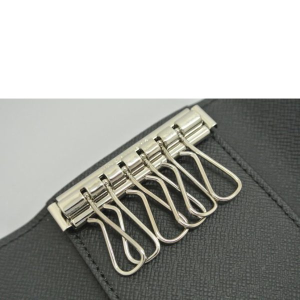 54521 5 Louis Vuitton Multicle 6 Key Holder Damier Graphite