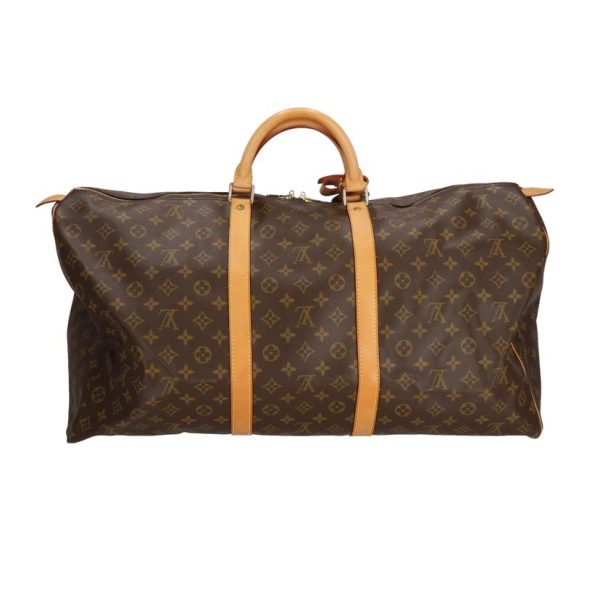 54540 2 Louis Vuitton Keepall 60 Monogram Bag