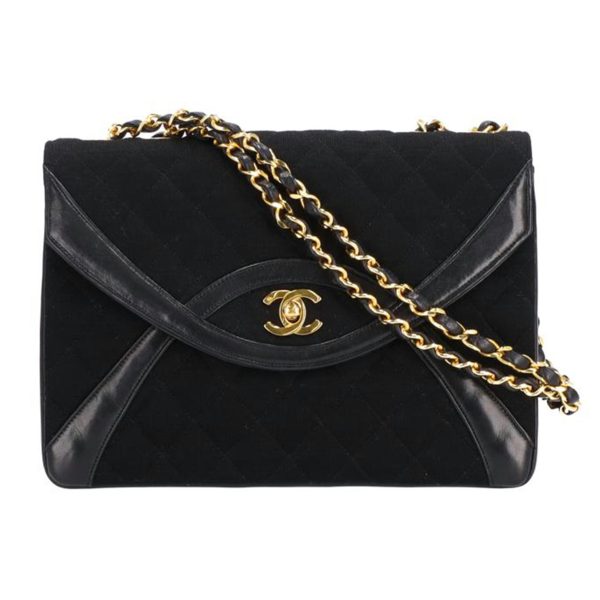 54553 1 Chanel Vintage W Chain Shoulder Bag