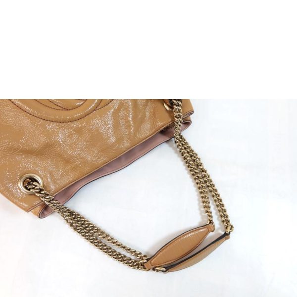 54601 4 GUCCI Interlocking G Soho Chain Shoulder Bag