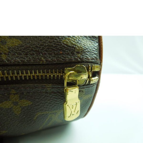 54640 9 Louis Vuitton Old Papillon 30 Handbag Monogram with Pouch