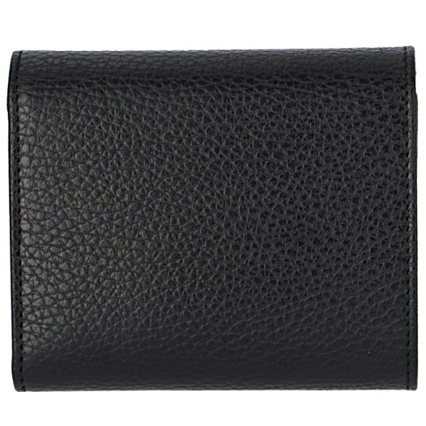 546584cao0g1000 2 GUCCI GG Marmont Trifold Wallet Black