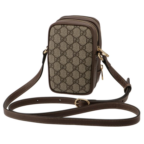 54659596iws8745 2 GUCCI Ophidia GG Pochette Crossbody Bag Beige