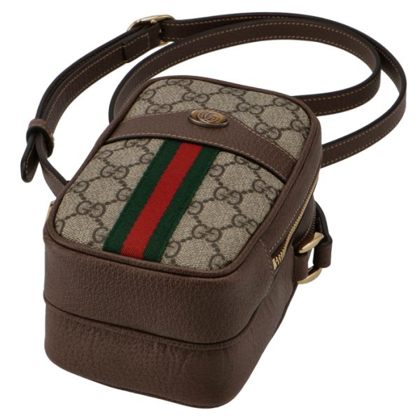 54659596iws8745 3 GUCCI Ophidia GG Pochette Crossbody Bag Beige