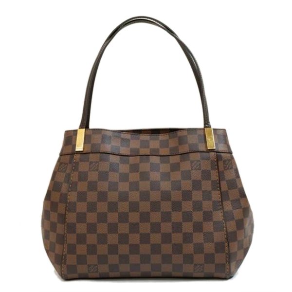 54683 1 Louis Vuitton Mariborn PM Damier Handbag Ebene Brown