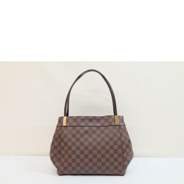 54683 2 Louis Vuitton Mariborn PM Damier Handbag Ebene Brown