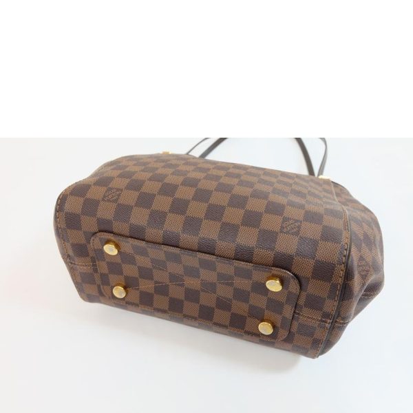 54683 3 Louis Vuitton Mariborn PM Damier Handbag Ebene Brown