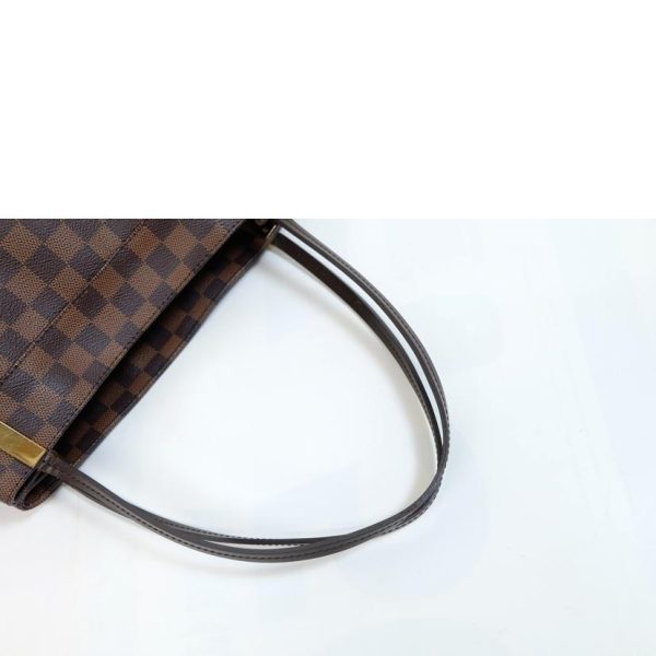 54683 4 Louis Vuitton Mariborn PM Damier Handbag Ebene Brown