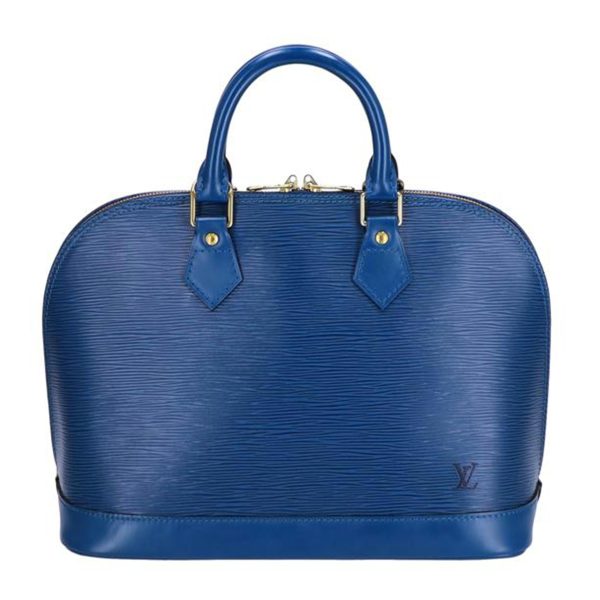 54700 1 Louis Vuitton Alma Epi Handbag Blue