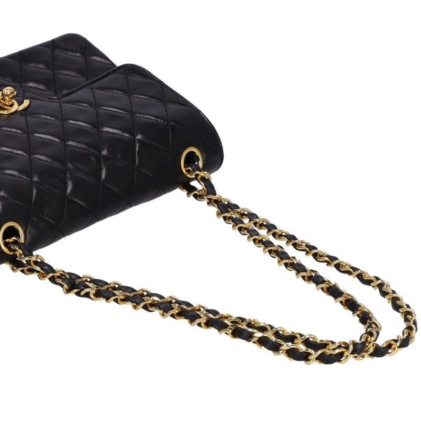 54713 4 Chanel W Flap Chain Shoulder Bag