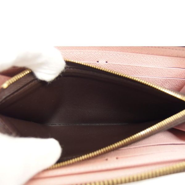 54731 5 Louis Vuitton Clemence Damier Wallet Pink