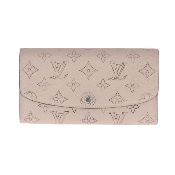 54775 1 Louis Vuitton Mahina Portefeuille Iris Wallet Brown