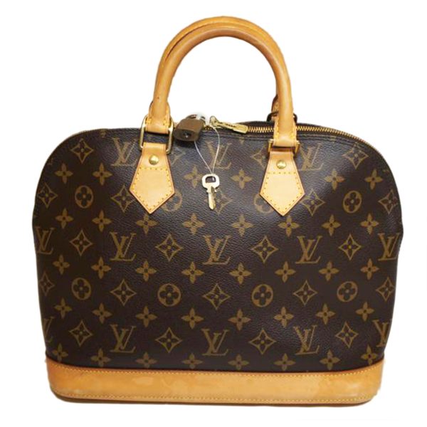 54781 1 Louis Vuitton Alma PM Bag Monogram Brown