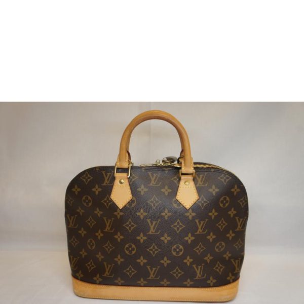 54781 2 Louis Vuitton Alma PM Bag Monogram Brown