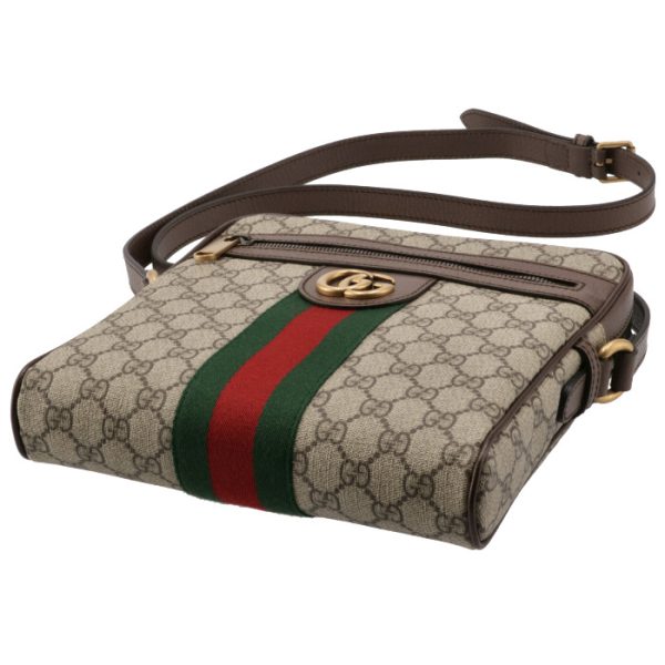 54792696iwt8745 3 GUCCI Ophidia GG Small Messenger Bag Beige Ebony