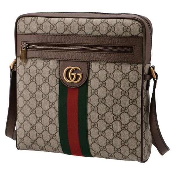 54793496iwt8745 1 GUCCI Ophidia GG Medium Messenger Bag Beige