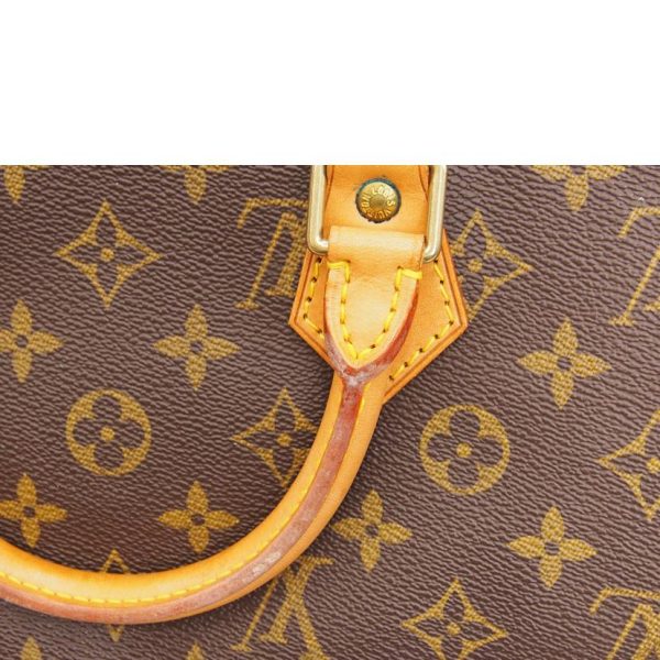 54798 8 Louis Vuitton Speedy 35 Bag Monogram Brown