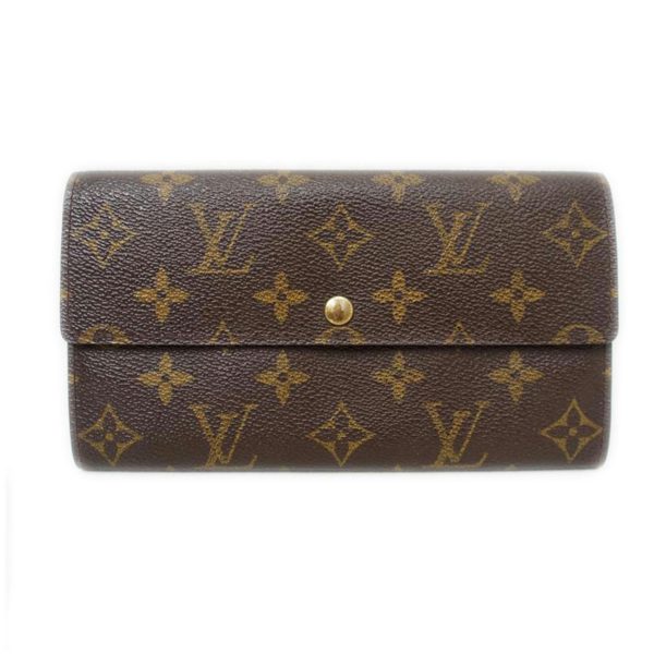 54835 1 Louis Vuitton Pochette Portomone Bag Monogram Brown