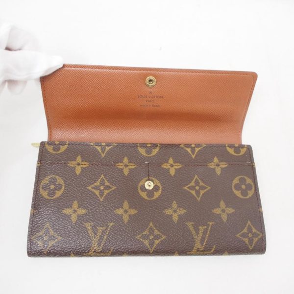 54835 7 Louis Vuitton Pochette Portomone Bag Monogram Brown