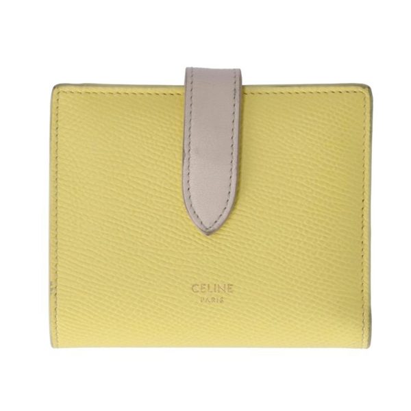 54839 1 Celine Small Strap Wallet Bicolor