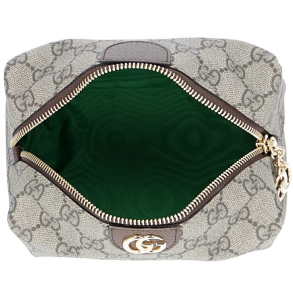 548393k5i5g8358 5 GUCCI Ophidia GG Cosmetic Case Beige Ebony