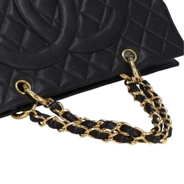 54867 4 Chanel Cocomark Chain Handbag Caviar Skin