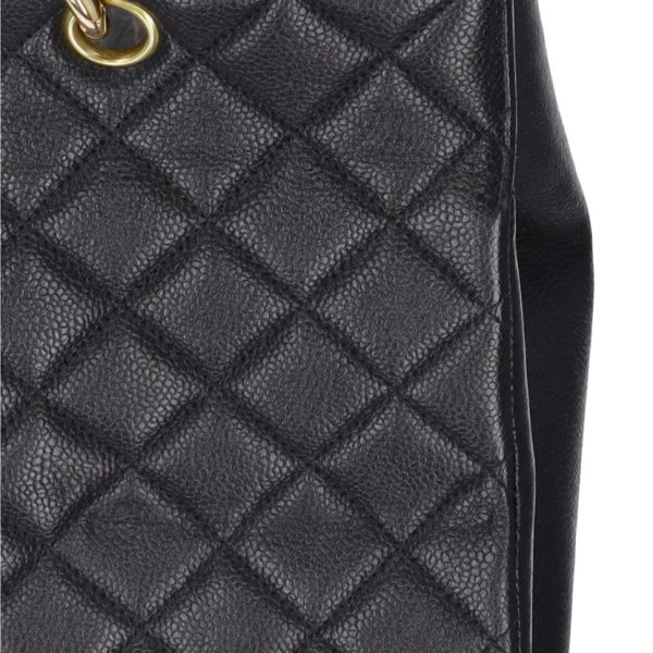 54867 8 Chanel Cocomark Chain Handbag Caviar Skin