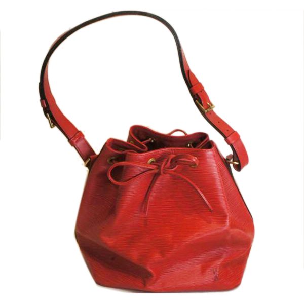 54956 1 Louis Vuitton Petinoet Epi Bag Red