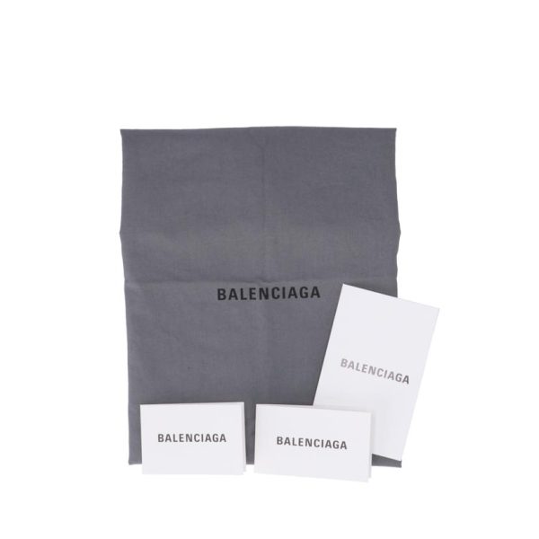 54966 6 Balenciaga Navy Hippo Tote Bag Black