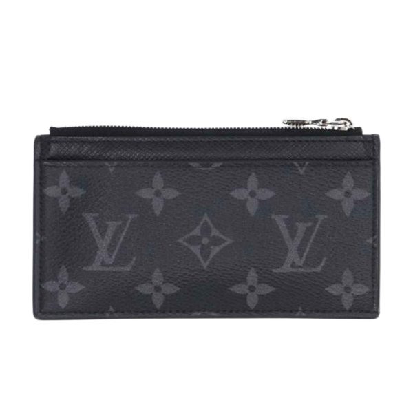 55031 1 Louis Vuitton Coin Card Holder Bag Black