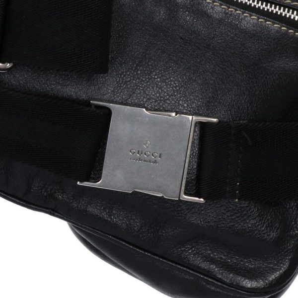 55042 7 Gucci Waist Bag Black