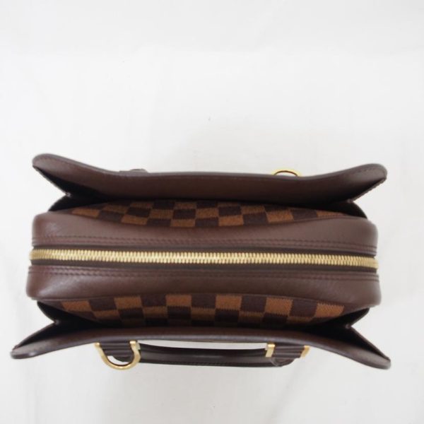 55054 5 Louis Vuitton Triana Bag Damier Ebene Brown