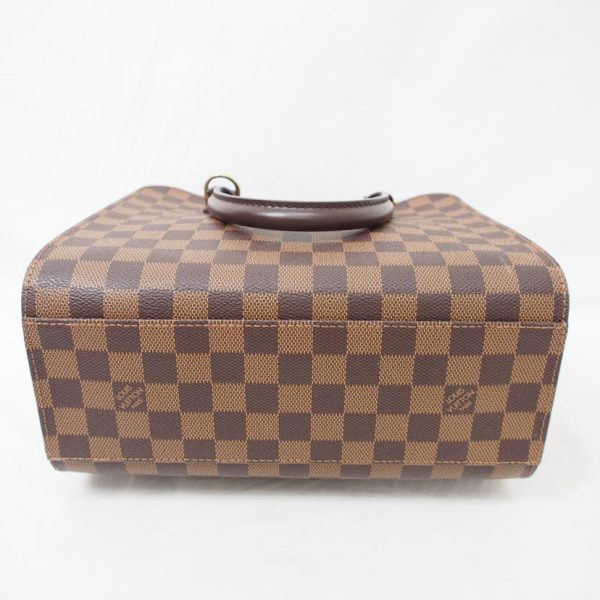 55054 6 Louis Vuitton Triana Bag Damier Ebene Brown