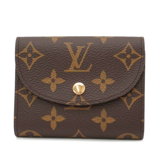 55114 1 Louis Vuitton Helene Wallet Monogram Brown